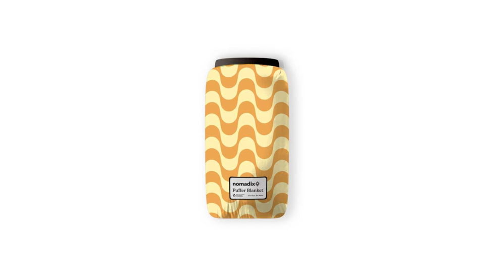 Nomadix Puffer Blanket, Copacabana Mango, 55inx74in, PB-COPA-101