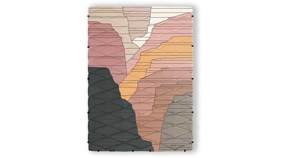 Nomadix Puffer Blanket, Grand Canyon, 55in x 74in, PB-GDCY-101