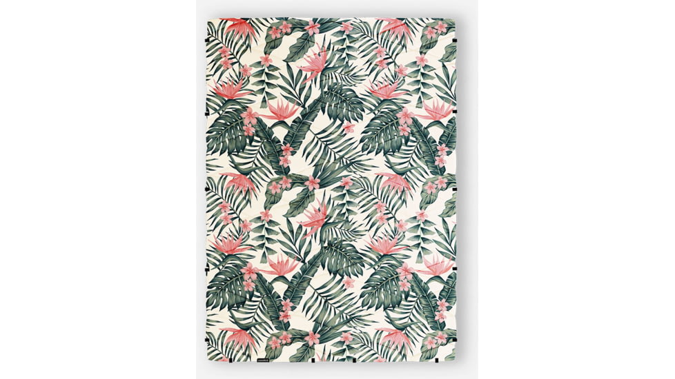 Nomadix Puffer Blanket, Palms Pink, 55in x 74in, PB-PLMS-101