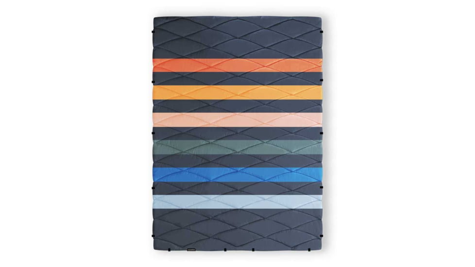 Nomadix Puffer Blanket, Retro Multi, 55inx74in, PB-REMU-101