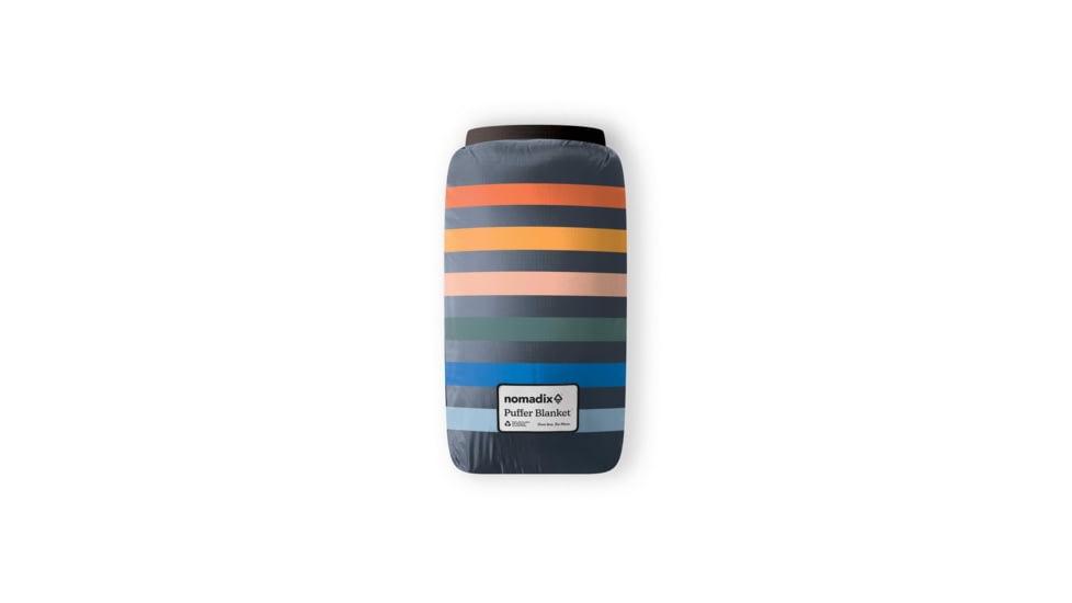 Nomadix Puffer Blanket, Retro Multi, 55in x 74in, PB-REMU-101