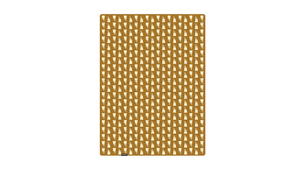 Nomadix Puffer Blanket, Summit Gold, 55in x 74in, PB-SUMM-102
