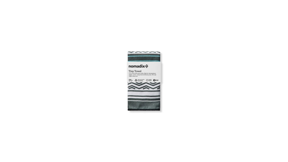 Nomadix Tiny Towel, Baja Aqua, 10inx10in, TT15-BAJA-101