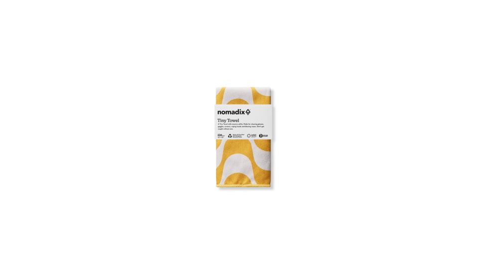 Nomadix Tiny Towel, Copacabana Mango, 10inx10in, TT15-COPA-101