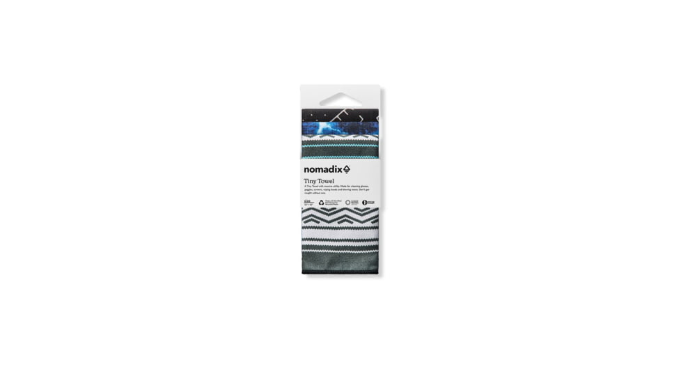 Nomadix Tiny Towel, Patterns Bundle 3 Pack, 10inx10in, TT5-3PAT-101