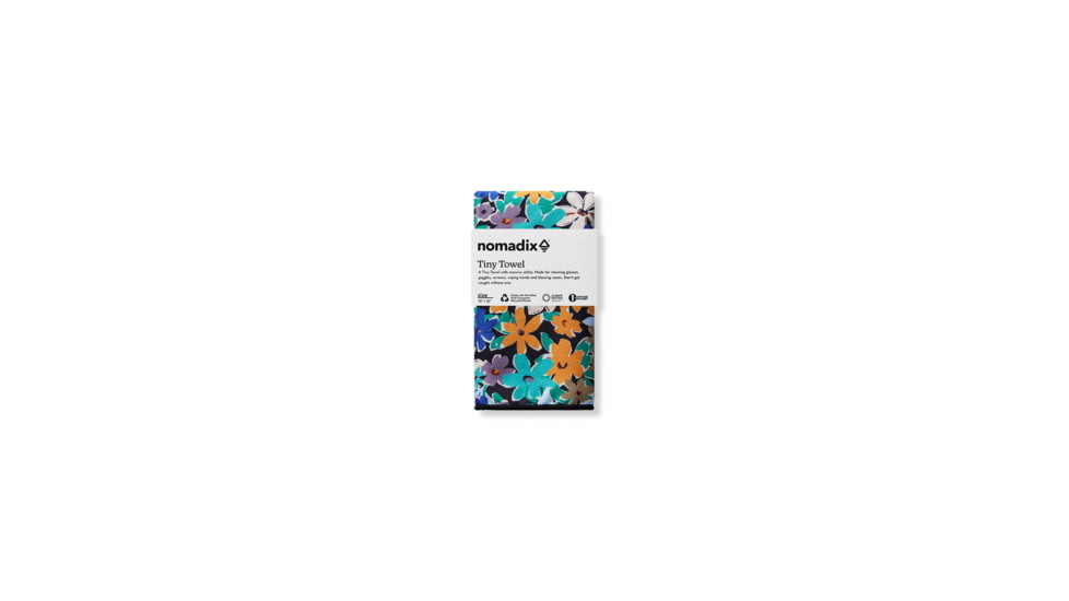 Nomadix Tiny Towel, Retro Tropics Sea Breeze, 10inx10in, TT15-RETR-101
