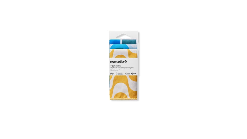Nomadix Tiny Towel, Stripes Bundle 3 Pack, 10inx10in, TT5-3STP-101