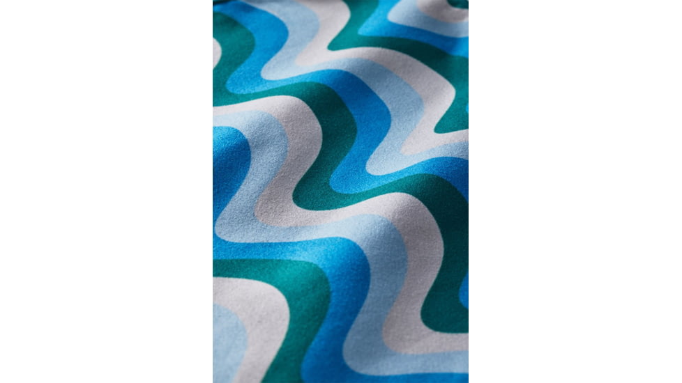 Nomadix Tiny Towel, Wave Blue, 10inx10in, TT15-WAVE-102