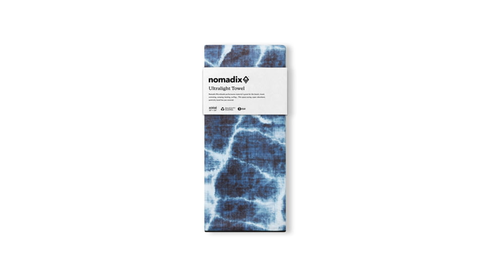 Nomadix Ultralight Towel, Agua Blue, One Size, PKXL-AGUA-001