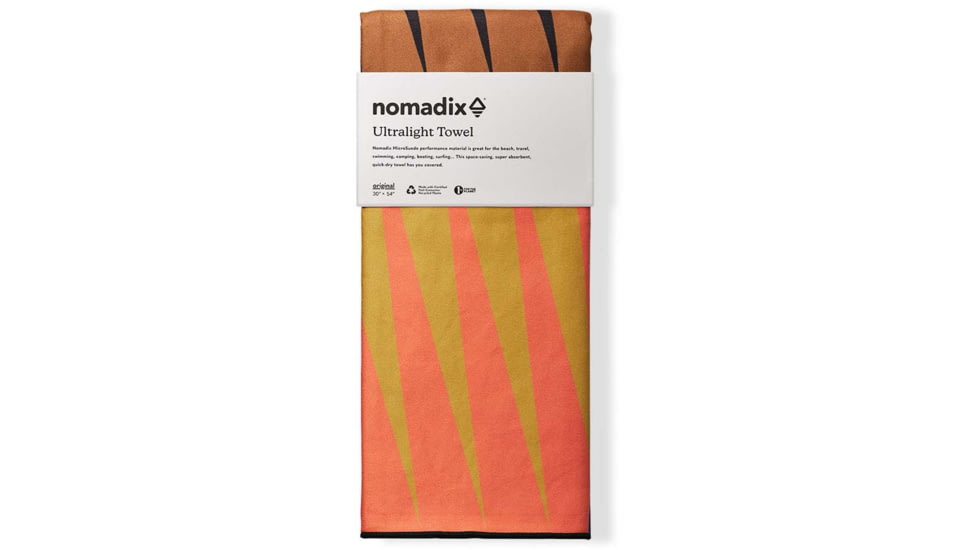 Nomadix Ultralight Towel, Heat Wave Autumn, One Size, PKXL-HEAT-107