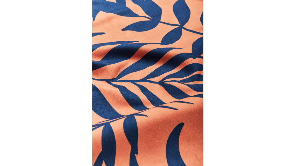 Nomadix Ultralight Towel, Leaf Me Alone Orange, One Size, PKXL-LFAL-102