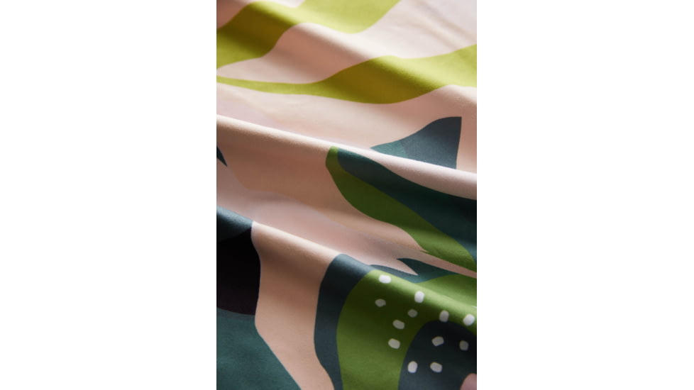 Nomadix Ultralight Towel, Monstera Green Pink, One Size, PKXL-MONS-002