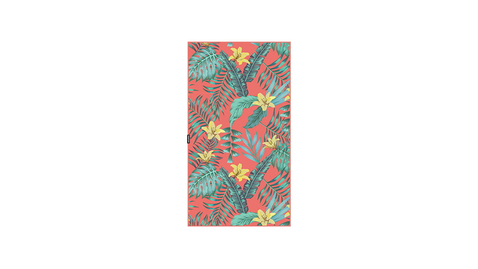 Nomadix Ultralight Towel, Palms Coral, 30in x 54in, PKXL-PLMS-107