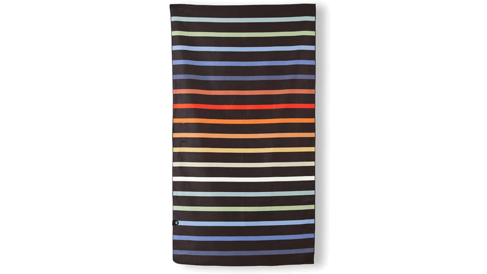 Nomadix Ultralight Towel, Pinstripes Multi, 30in x 54in, PKXL-STRP-010