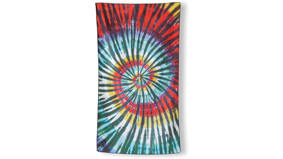 Nomadix Ultralight Towel, Tie Dye Multi, One Size, PKXL-TYDY-002