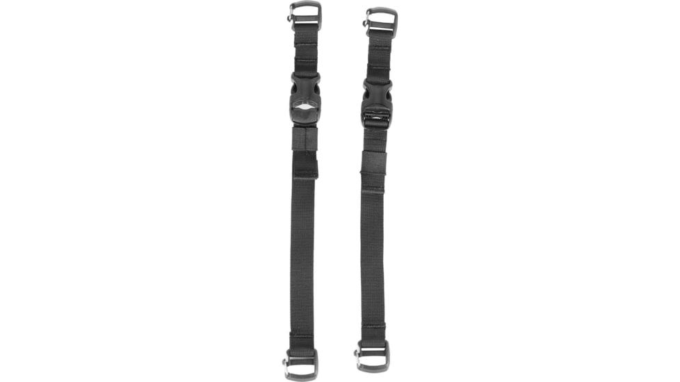NOMATIC McKinnon Accessory Straps, Set of 2, Black, PMAS-00-BLK-01