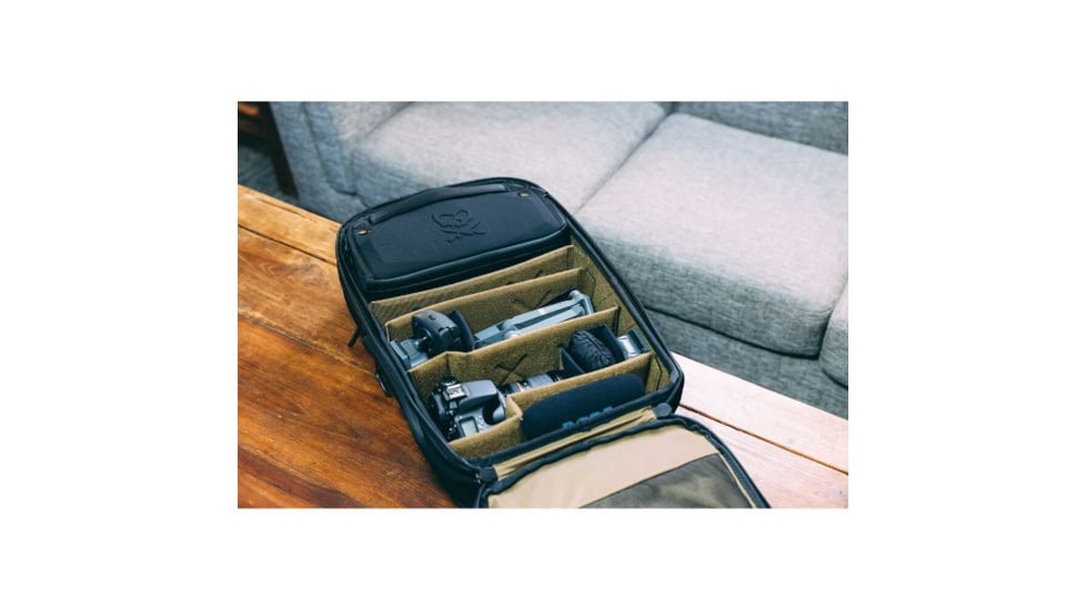 NOMATIC McKinnon Camera Pack w/ Ladder, Black, PMPLAD-BLK-01