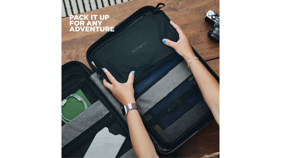 NOMATIC Navigator Collapsible Duffle, 42L, Black, 42L, CDUF42-BLK-01