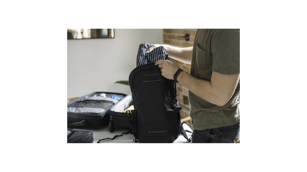 NOMATIC Navigator Collapsible Pack, 16L, Black, 16L, NVCOLL-BLK-01