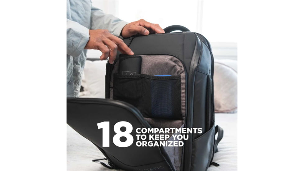 NOMATIC Travel Pack, 14L, Black, TRPK21-BLK-01