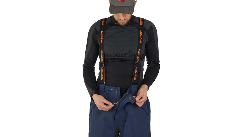 Norfin Alpha Bibs - Mens, Navy Blue, 2XL, 646905-XXL