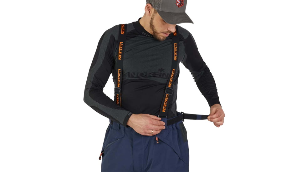 Norfin Alpha Bibs - Mens, Navy Blue, 2XL, 646905-XXL
