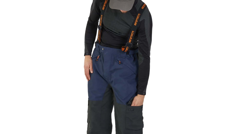 Norfin Alpha Bibs - Men's, Navy Blue, 2XL, 646905-XXL