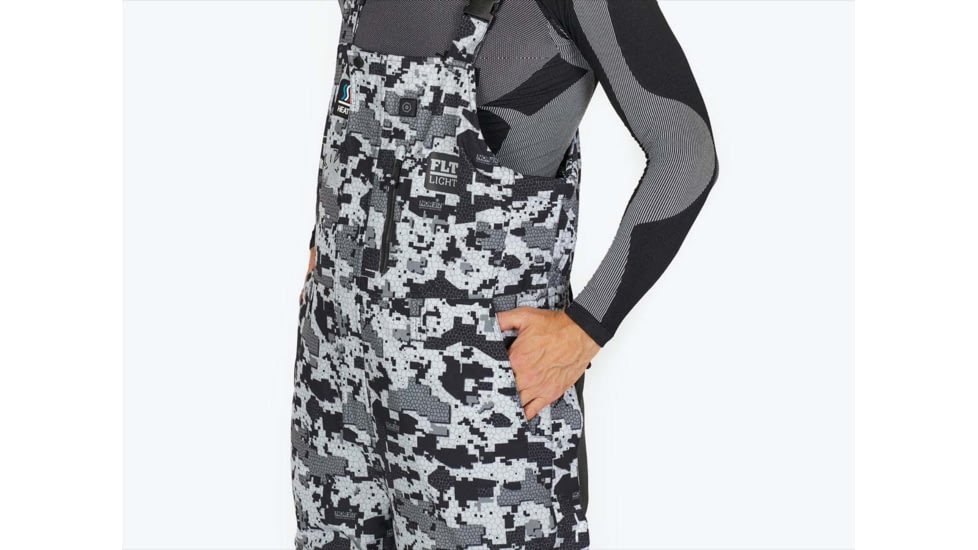 Norfin Explorer Camo Heated Bibs - Mens, Camo, Medium, 359102-M
