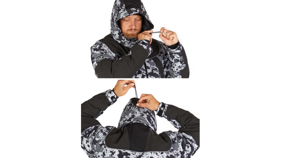 Norfin Explorer Camo Heated Parka - Mens, Camo, 2XL, 358105-XXL