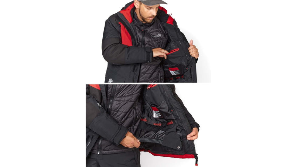 Norfin Extreme 5 Parka - Mens, Black, 3XL, 338706-XXXL
