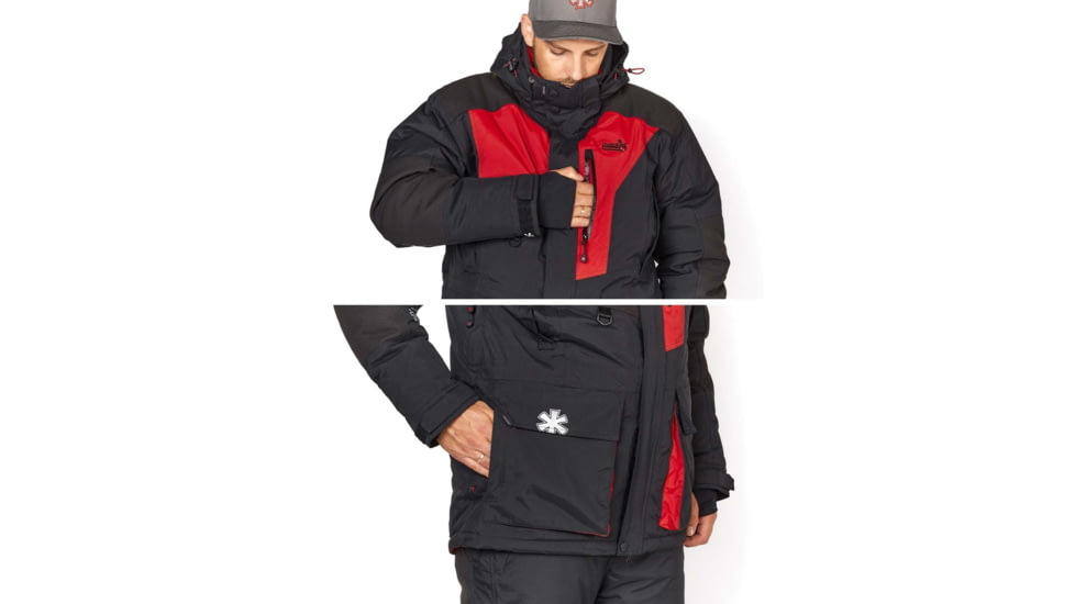 Norfin Extreme 5 Parka - Mens, Black, 3XL, 338706-XXXL