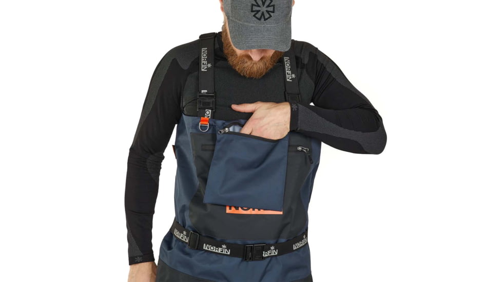 Norfin Waders Pilot Bootfoot - Mens, Blue Black, 11, 82231-44L
