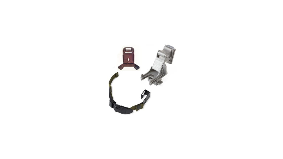 Norotos Front Bracket &amp; Strap Assy for STD HM, MICH, Black, One Size, 1889010