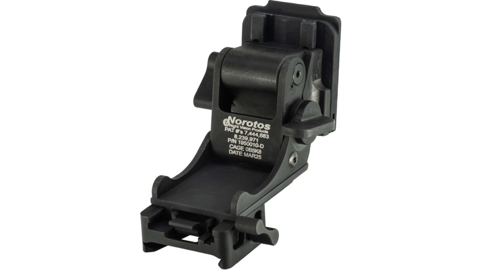 Norotos RHNO II Helmet Mount, PVS-15/18/21/31, Dovetail, Black, One Size, 1950010-D