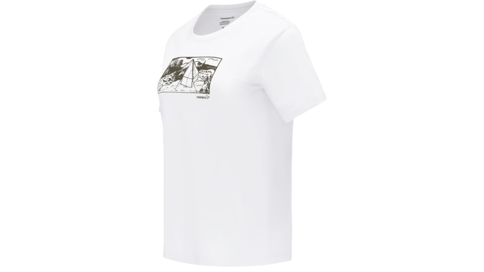 Norrona /29 Cotton 1950S Scout Tent T-Shirt - Womens, Pure White, Small, 7042698459879
