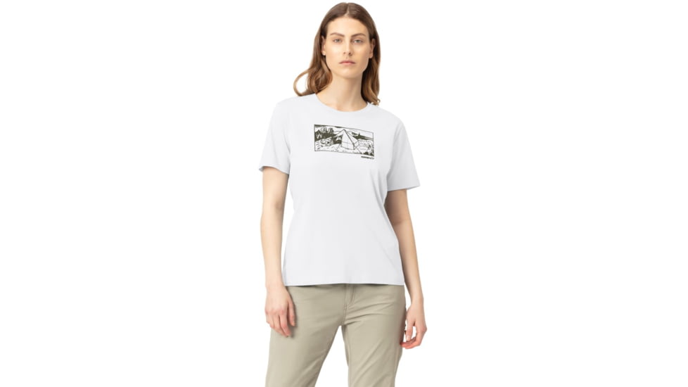 Norrona /29 Cotton 1950S Scout Tent T-Shirt - Womens, Pure White, Small, 7042698459879