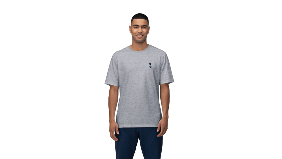 Norrona /29 Cotton Activity Embroidery T-Shirt - Mens, Grey Melange, Medium, 3411-23-8870-M