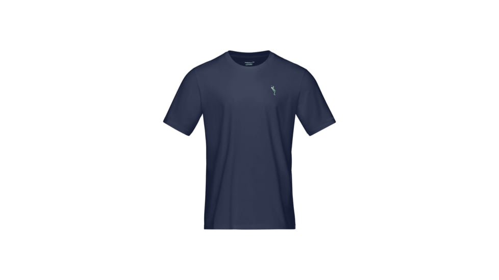 Norrona /29 Cotton Activity Embroidery T-Shirt - Mens, Indigo Night, Large, 3411-23-2295-L