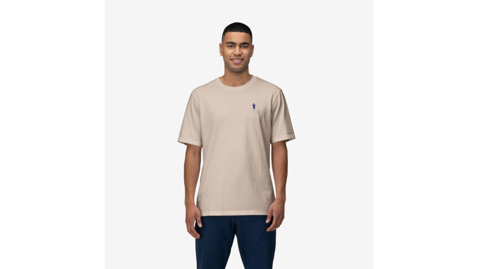 Norrona /29 Cotton Activity Embroidery T-Shirt - Mens, Pure Cashmere, Small, 3411-23-9001-S