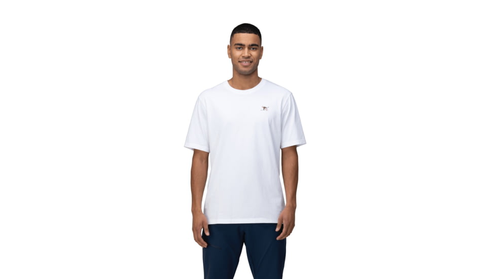 Norrona /29 Cotton Activity Embroidery T-Shirt - Mens, Pure White, Large, 3411-23-9000-L