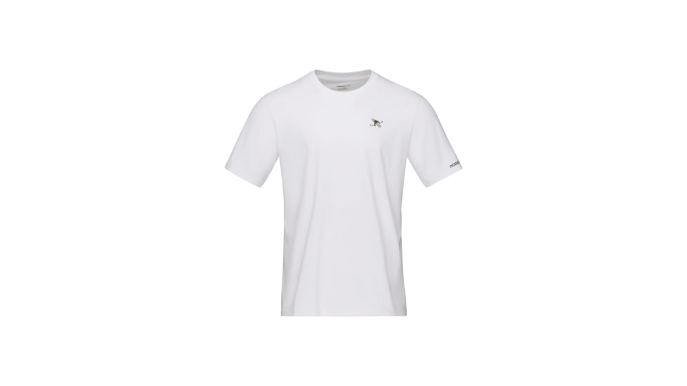 Norrona /29 Cotton Activity Embroidery T-Shirt - Mens, Pure White, Large, 3411-23-9000-L