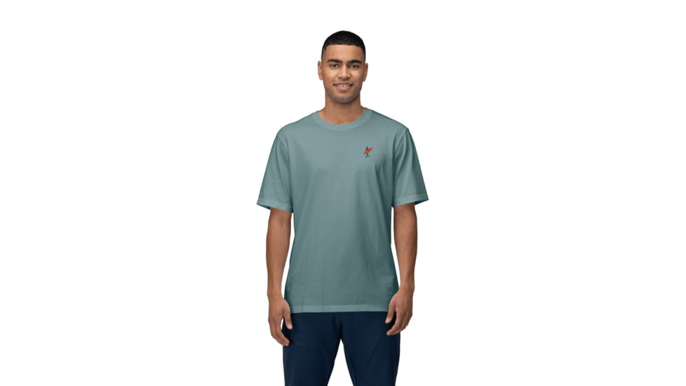 Norrona /29 Cotton Activity Embroidery T-Shirt - Mens, Trooper, Large, 3411-23-8016-L