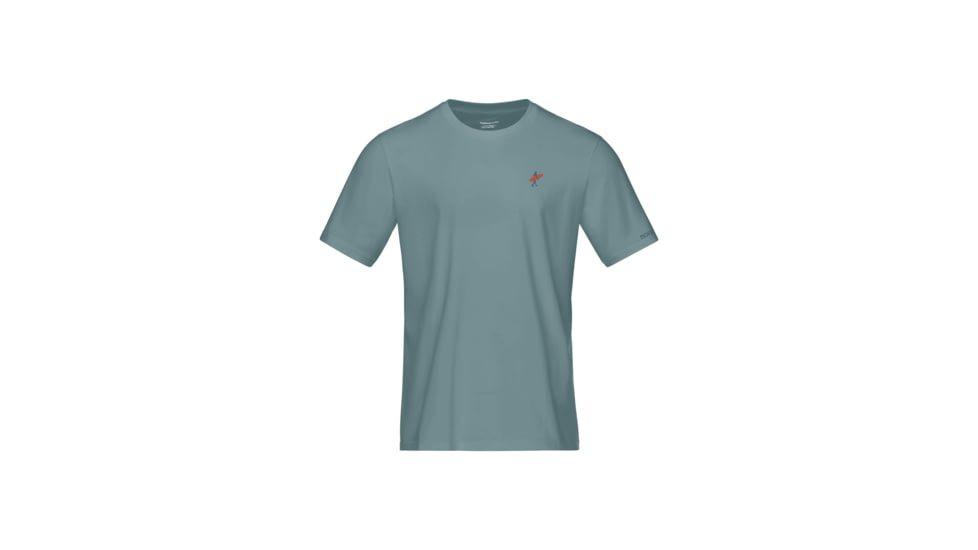 Norrona /29 Cotton Activity Embroidery T-Shirt - Mens, Trooper, Large, 3411-23-8016-L