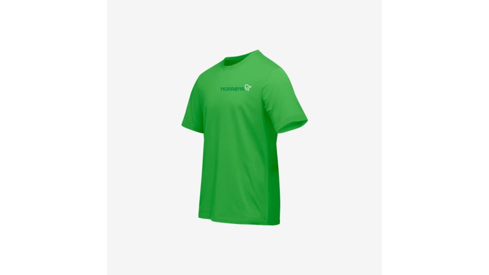 Norrona /29 Cotton Duotone T-Shirt- Mens, Classic Green, Medium, 3414-22-3384-M