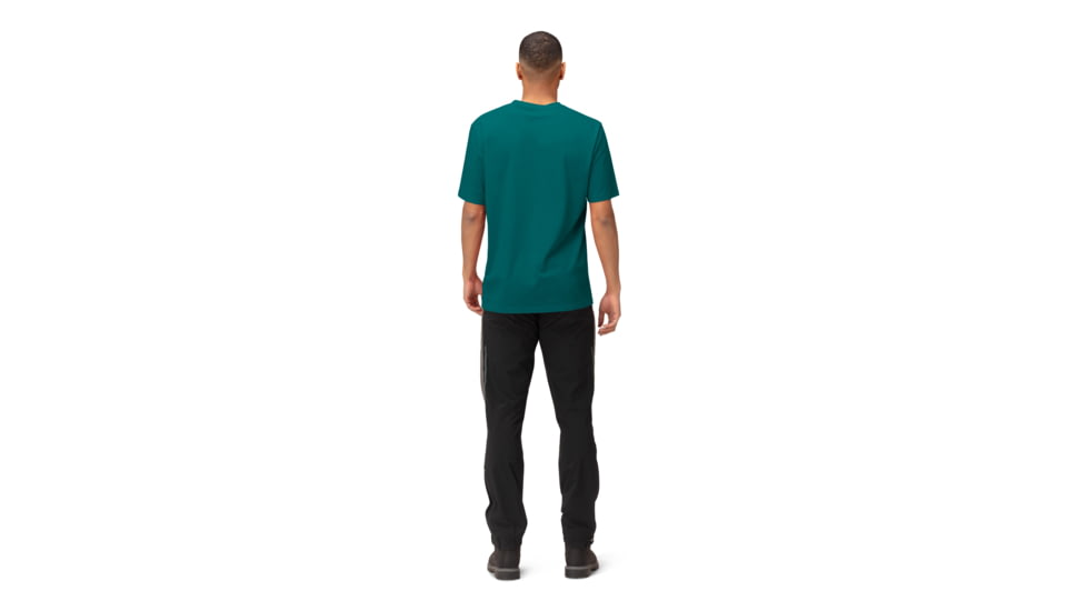 Norrona /29 Cotton Duotone T-Shirt- Mens, Everglade, Large, 3414-22-3413-L