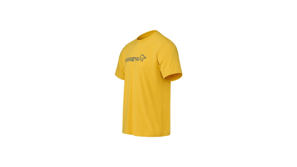 Norrona /29 Cotton Norrna Viking T-Shirt - Mens, Calendula, Large, 3422-21-5566-L