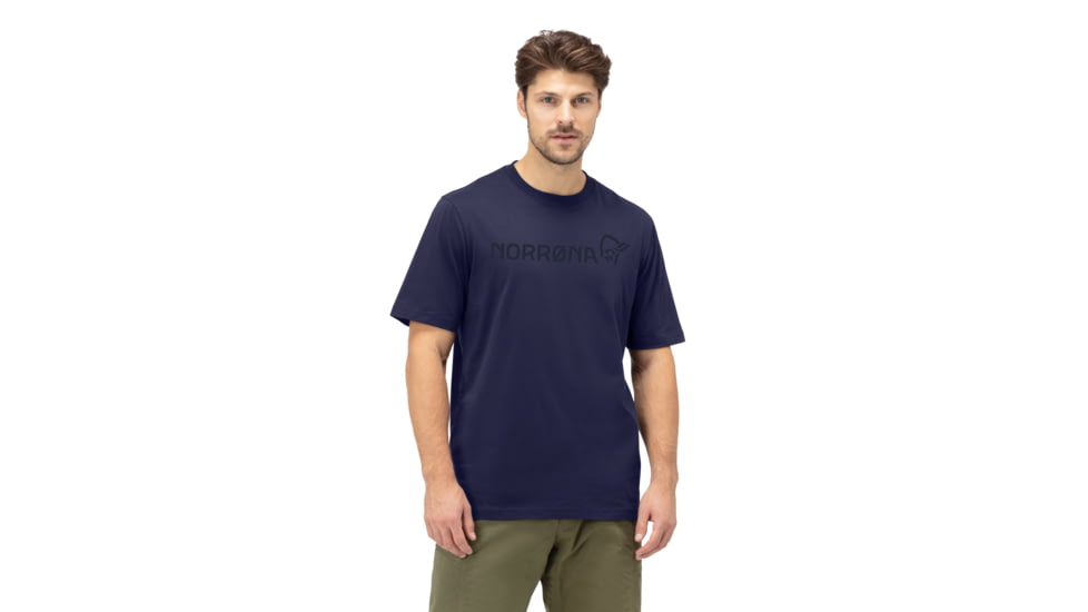 Norrona /29 Cotton Norrona Viking T-Shirt - Mens, Indigo Night, Extra Large, 3422-21-2295-XL