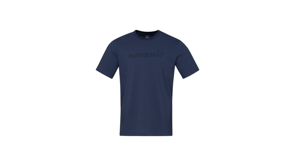 Norrona /29 Cotton Norrona Viking T-Shirt - Mens, Indigo Night, Extra Large, 3422-21-2295-XL