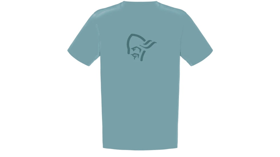 Norrona /29 Cotton Viking T-Shirt - Mens, Tourmaline, Large, 7042698459350