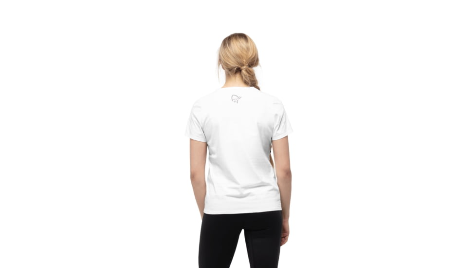 Norrona /29 Cotton Viking T-Shirt - Womens, White, Extra Small, 3421-21-9009-XS